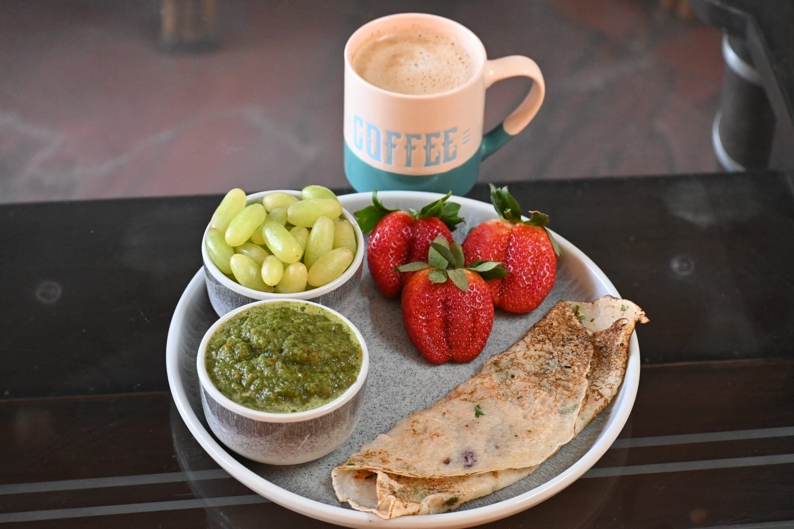 Healthy breakfast in Jiva Yoga Academy at 200 Hour Yoga Teacher Training Students