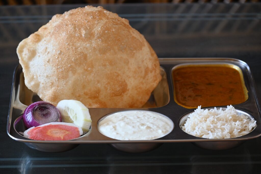 Indian cusine at Jiva Yoga Academy At Yoga Teacher Training Course in Rishikesh