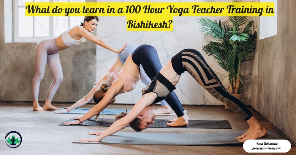 What do you learn in a 100 Hour Yoga Teacher Training in Rishikesh