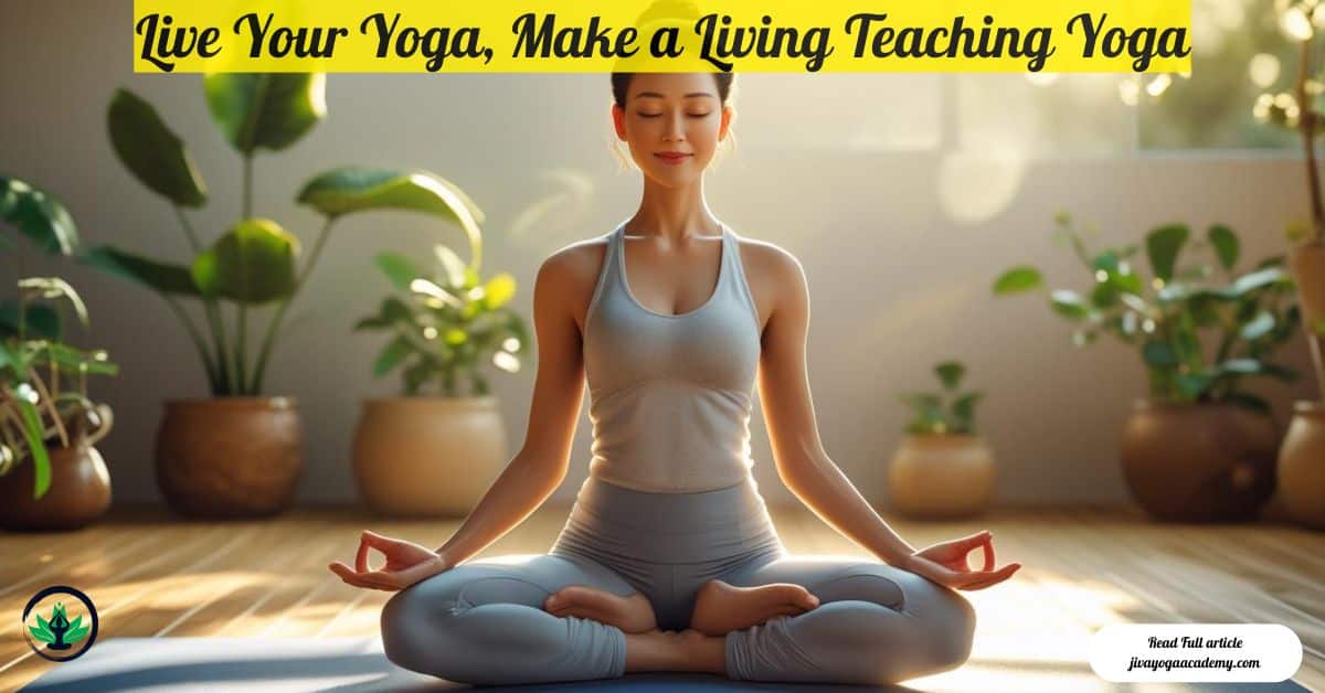 Make a Living Teaching Yoga