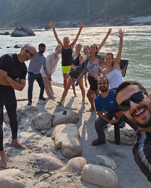 Yoga at Ganges